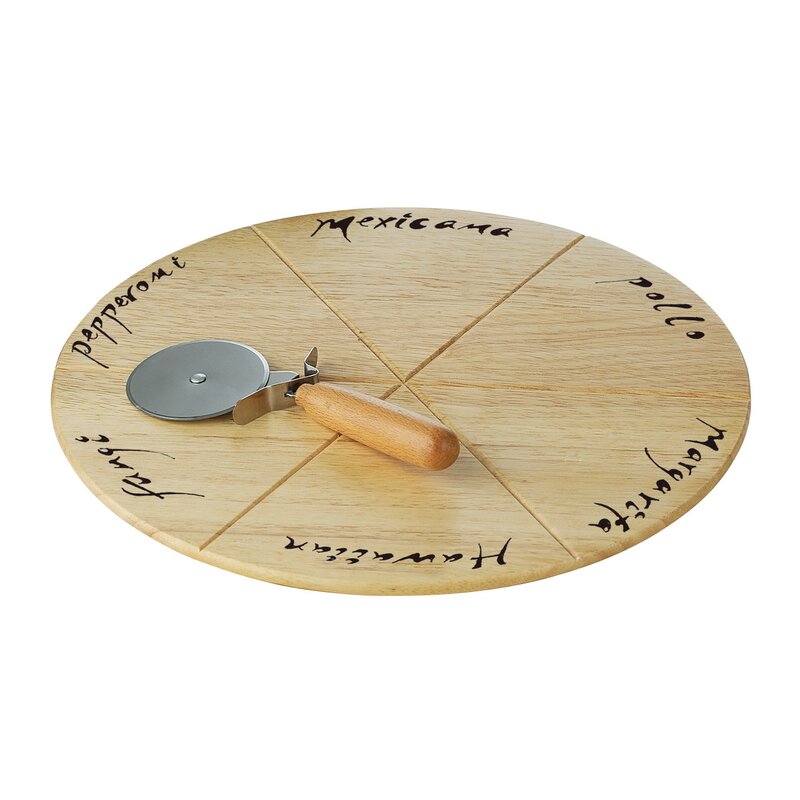 All Home 32 cm Board with Pizza Cutter & Reviews Wayfair.co.uk